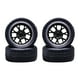 thumbnail image 2 of 2x4x Reemplazo RC Ruedas Neumáticos RC Coche Neumáticos Para Camiones Accesorios Negro, 2 of 8