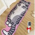 thumbnail image 1 of Cat Tufted Area Rug, Pink, 60*180cm/23.62*70.87inch, 1 of 7