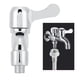 thumbnail image 3 of Grifo para el hogar, grifo de agua de lavado con galvanoplastia de cobre G1/2 pulgadas, grifo para lavadora, confiabilidad excepcional, 3 of 8