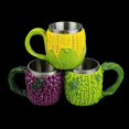 thumbnail image 2 of Fruit Stainless Steel Beer Mug Creative Resin Water Cup Personalized 3D Fruit Mug, 2 of 5