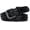 A-black, variant on WERFORU Men’s Leather Braided Belt, Cowhide Leather Woven Belt for Jeans 1.3 Inch Wide with Prong Buckle