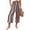 #1 Brown Striped, variant on Flowy Pants for Women High Waist Loose Casual Pazazzo Capris Summer Fall Wide Leg Lounge Pants Floral Pull On Trousers Size XL