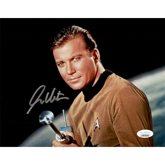 William Shatner Star Trek Signed Autographed 8x10 Photo JSA Authenticated 8