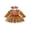 Brown, variant on RUINIXCW Toddler Baby Girl Christmas Dress Kids Christmas Gingerbread Outfit Baby Girl Fall Winter Plush Trim Long Sleeve Velvet Xmas Dress Headband