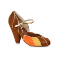 thumbnail image 2 of BP403-KATHRYN, 4" Suede Closed Toe Maryjane Shoes, 2 of 2