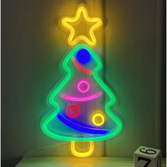 LINLIN Neon Night Light, LED Neon Signs Night Light Neon Lights for Kids Bedroom USB Operated