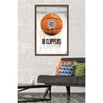 thumbnail image 2 of NBA Los Angeles Clippers - Drip Basketball 21 Wall Poster, 22.375" x 34", Framed, 2 of 3