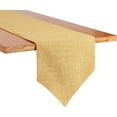 thumbnail image 2 of Burlap Farmhouse Cotton Linen Table Runner, Rustic WovenTable Runner for Dining, Kitchen, Holiday, Halloween, Christmas, Party,12x70 inch, 2 of 7