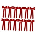 thumbnail image 3 of 12 coronas navideñas de terciopelo para puerta, decoración navideña, corona vintage. Lacre, 3 of 9