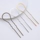 thumbnail image 4 of 10pcs U Shaped Hairpins Wavy Hair Clips Alloy Bobby Pin Hair Stick for Women and Girls (Ancient Bronze), 4 of 4