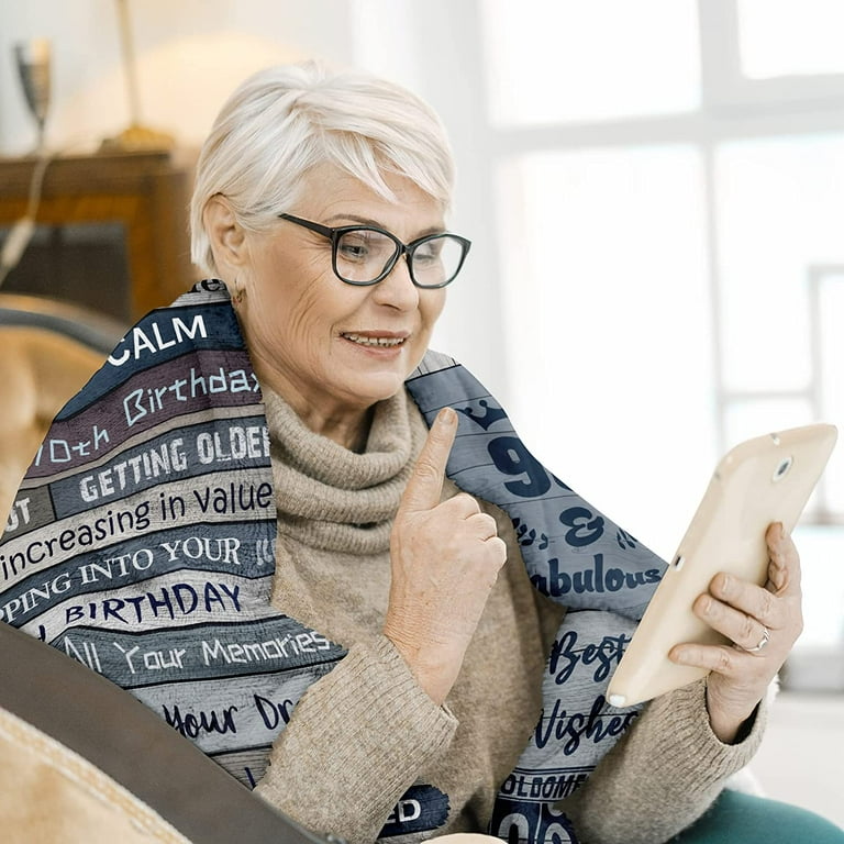 90th Birthday Gifts for Women Men, 90th Birthday Decorations for