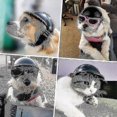 thumbnail image 4 of Dog Helmet Goggles Set Pet Helmet Sunglasses Dogs Adjustable Dog Motorcycle Safety Hat s202412247261, 4 of 5