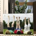 thumbnail image 3 of Acrylic Picture Frame 4X6 Inch,Frameless Clear Double Sided Picture Frame Standing Desktop Display Stand Acrylic Frame, 3 of 7