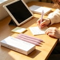 thumbnail image 6 of 5 Pack Black Quick Dry Gel Pens, Minimalist Office and Writing Pens, Retractable Ballpoint Pen Set for Note Taking and Daily Use Gift, 6 of 6