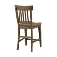 thumbnail image 5 of Steve Silver Company Riverdale 24"H Wood Counter Stool in Distressed Light Brown, 5 of 6