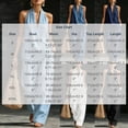 thumbnail image 3 of Enjoytime Denim 2 Piece Sets for Women V-Neck Short Sleeve Tops Pants Matching Set Travel Casual Plus Size Outfits, 3 of 5