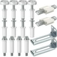thumbnail image 1 of Bifold Sliding Closet Door Hardware Kit Folding Pocket Door Replacement Parts, 1 of 1