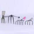 thumbnail image 6 of Raindrops Stainless Steel Rake Gardening Tool Set for Beach and Yard Use Outdoor Hand Tool, 6 of 8