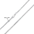 thumbnail image 2 of 14K White Gold 2.3mm Rolo Chain with Lobster Clasp - 20 Inch, 2 of 5