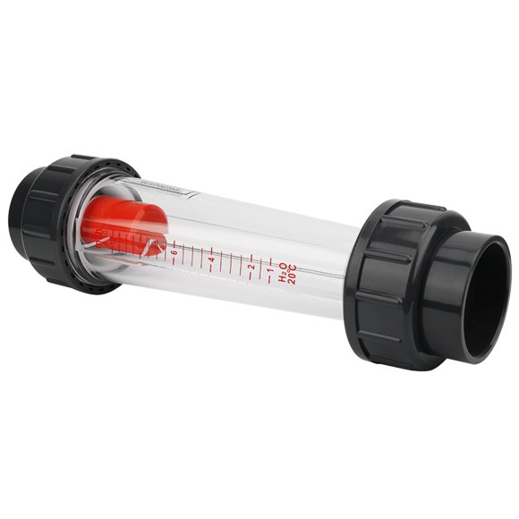 Caudalímetro de líquido tipo tubo de plástico LZS-50 (D) Caudalímetro de agua de alta precisión Rango de 1 a 10 mH