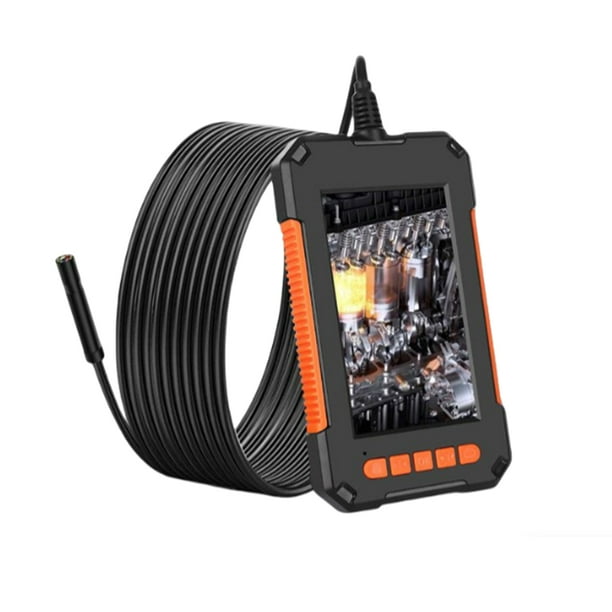 Riwesomey de cámara de industrial LCD impermeable digital Cámaras de inspección de boroscopio con luces LED para drenaje de alcantarillado de Equipos de laboratorio e instrumentos científicos 500cm