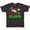 Vintage Black, variant on Inktastic Oma Claus with Christmas Santa Hat and Snowflakes T-Shirt