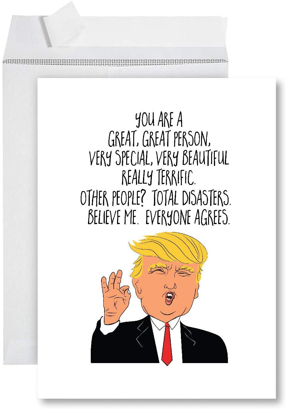 Koyal Wholesale Funny Jumbo Thank You Card With Envelope 8 5 X 11 Inch  Koyal Wholesale Funny Jumbo Thank You Card With Envelope 8 5 X 11 Inch