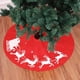 thumbnail image 5 of Tapis Cache Pied de Sapin de Noël Jupe Sapin en Non Tissé Tapis de Sapin de Noël con Renne Rouge Couverture Ronde Sapin de Noël Jupe Arbre de Noël con Motif pour Décoration d'arbre de Noël (100 cm) Zhivalor WLJ-2582, 5 of 5