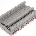 thumbnail image 4 of 10 Sets Din Rail Terminal Block Connector Block Electrical Screw Terminal Block, 4 of 9