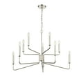 thumbnail image 3 of Millennium Lighting 98009-MB Senoia 9 Light 33" Wide Pillar Candle Style Chandelier -, 3 of 5