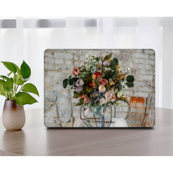 KSK KAISHEK Hard Shell Case Compatible Old MacBook Pro 13"( Retina Display No Touch, 2012 - 2015) Model A1425/A1502, No USB-C Flower 1585
