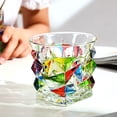 thumbnail image 4 of Whiskey Glass Painted Crystal Glass, 4 of 5