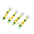 thumbnail image 2 of Tong 4Pcs Soft Foam MultiJointed Density Swim With 2 Treble Hook Enduring Soft, 2 of 6