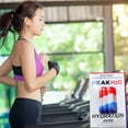 thumbnail image 3 of Peak H2O Hydration Ice Pop Electrolyte Drink Mix, Sugar-Free Powder Sticks with Electrolytes & B Vitamins for Workouts Gym Exercise Travel Outdoor & Summer Refreshment (2 Packs, 12 Servings Total), 3 of 7