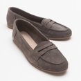thumbnail image 1 of Dorothy - Mocasines de ante marrón oscuro cafe 23 CM, 1 of 5