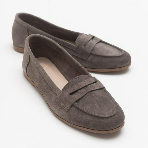 Dorothy - Mocasines de ante marrón oscuro cafe 24 CM