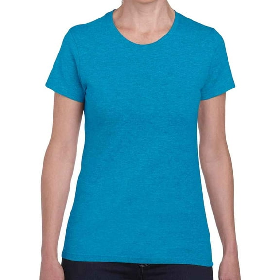 Gildan Womens Heather Cotton Heavy T-Shirt