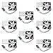 thumbnail image 3 of for Raspberry Pi Fan, 8Pcs for Raspberry Pi Cooling Fan Brushless CPU Cooling Fan Heatsink Cooler Connector Separating One-to-Two Interface 3.3V 5V for Raspberry Pi4 Pi3 B+, Pi 3, Pi 2, Pi 1 B+, 3 of 4