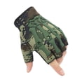 thumbnail image 1 of liraijei Riding Fingerless Gloves Nonslip Half Finger Gloves For Motorcycle * S1D1, 1 of 1
