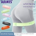 thumbnail image 6 of Unisex Sport Hot Sale Resistance Bands Latex Health Massage Fitness Leg Exercises Shaped Leg Exercise Yoga Tension Band Gym Equipment Tension Ring Pull Strap 05, 6 of 8