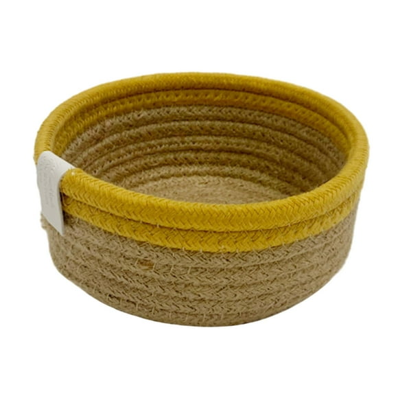 Cesta de almacenamiento Strade Fareast Limited tejida 15cmx8cm verde