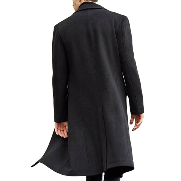 Fashion lapel collar plain hotsell floss keep warm long coat