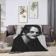 thumbnail image 4 of Blanket Timothee Chalamet Soft and Comfortable Warm Fleece Throw Blankets Yoga Blankets Beach Blanket Picnic Blankets Gift for Dorm room office decor Sofa Bed Camping Travel All Season, 4 of 6