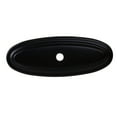 thumbnail image 2 of GlideRite 3 in. Classic Thin Oblong Backplates, Matte Black, Pack of 10, 2 of 3