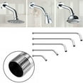 thumbnail image 4 of JINGT Stainless steel Shower Head Extension Arm Straight Angled Extra Hose Pipe Shower, 4 of 9