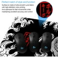 thumbnail image 3 of Extended XXL Large Gaming Mouse Pad with Stitched Edges Non-Slip Rubber Base Mousepad Cool Black and White Dragon Design Computer Pad Keyboard Mouse Pad 31.5 x 15.7 in, 3 of 6