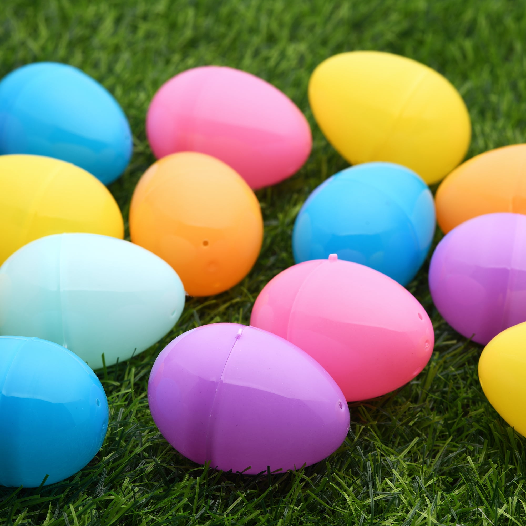 2.5 Polka Dot Easter Eggs Ribbon: Pink (10 Yards) [31003-40-03