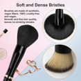 thumbnail image 3 of Travel Makeup Brushes with Case, 4 in 1 Makeup Brush Set, Powder Brush, Foundation/Blush Brush, Eyeshadow Brush, Concealer Brush, Double Ended Makeup, 3 of 4