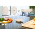thumbnail image 2 of Nat & Jules Matte White 6 x 4 Glossy Ceramic Oval Countertop Spoon Rest, 2 of 6