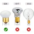 thumbnail image 3 of YWC-25R14 Reflector Short Neck Incandescent Light Bulb, R14 25 Watt 120V Dimmable E26 Standard Medium Base Frosted Mini-Reflector Light Bulb (6 Pack), 3 of 4